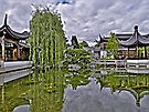 " Portland Chinese Garden - 2," image by artist Gary Rondez - open LINKAGE for larger view.