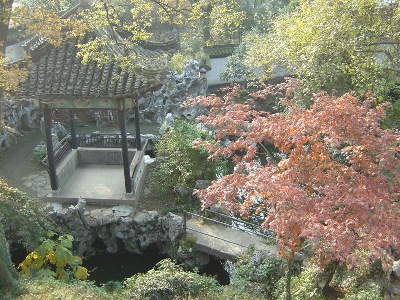 Photo from above, of a pavilion in Nanxun - provided by my Shtyle.fm friend Ms Rebecca.