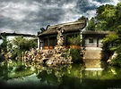 " The Chinese Garden," by artist Mike Savad - open LINKAGE for larger view.