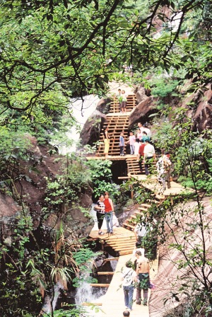 The 9999 Steps, Baishui Village, South China.