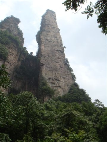 Zhangjiajie Mountains in Hunan Province, taken by photographer and good friend Shu Zheng Xu.