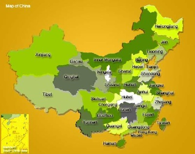 Map of China