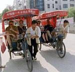 New Pedicabs, in New China