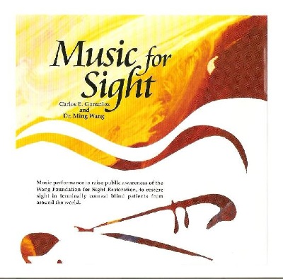 Music for Sight CD produced by the Wang Foundation