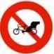 No Pedicab Sign