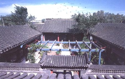 Above the Siheyuan Entrance
