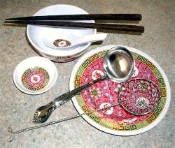 Steamboat utensils