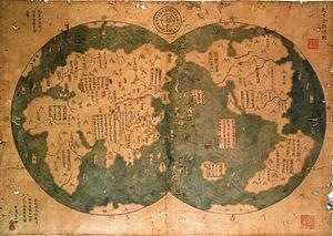 18th Century, controversial Zheng He map