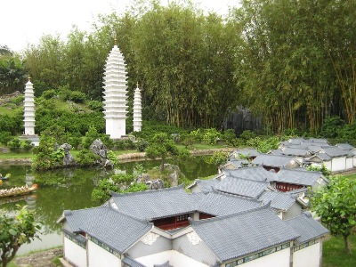 No facet of detail, has been left out, in Splendid China's diminutive landscapes of Shenzhen.