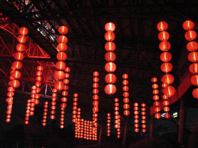 Last, yet hardly least - a beautiful array of Chinese traditional lanterns, in Splendid China of Shenzhen City.