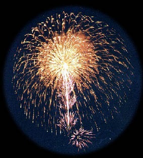 Garden Fireworks Display